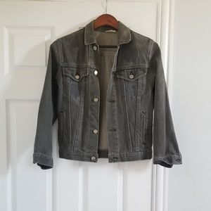 Vintage gray jean jacket